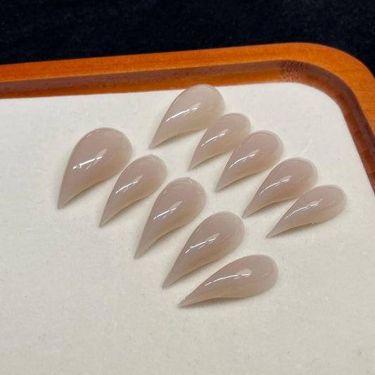 OCOUYVD eagle claw 3D nude design nails for elegant style.