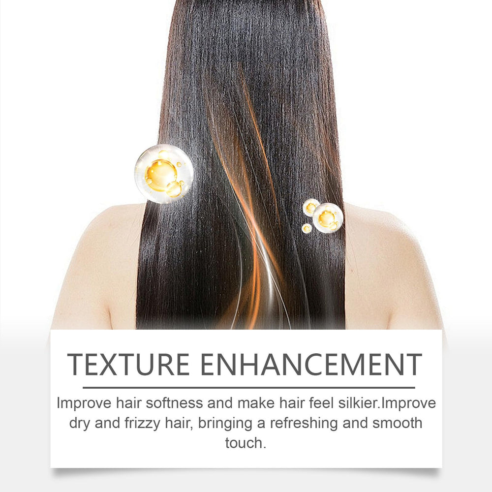OUKPANE provides shine and softness across curly, straight, or fine hair
