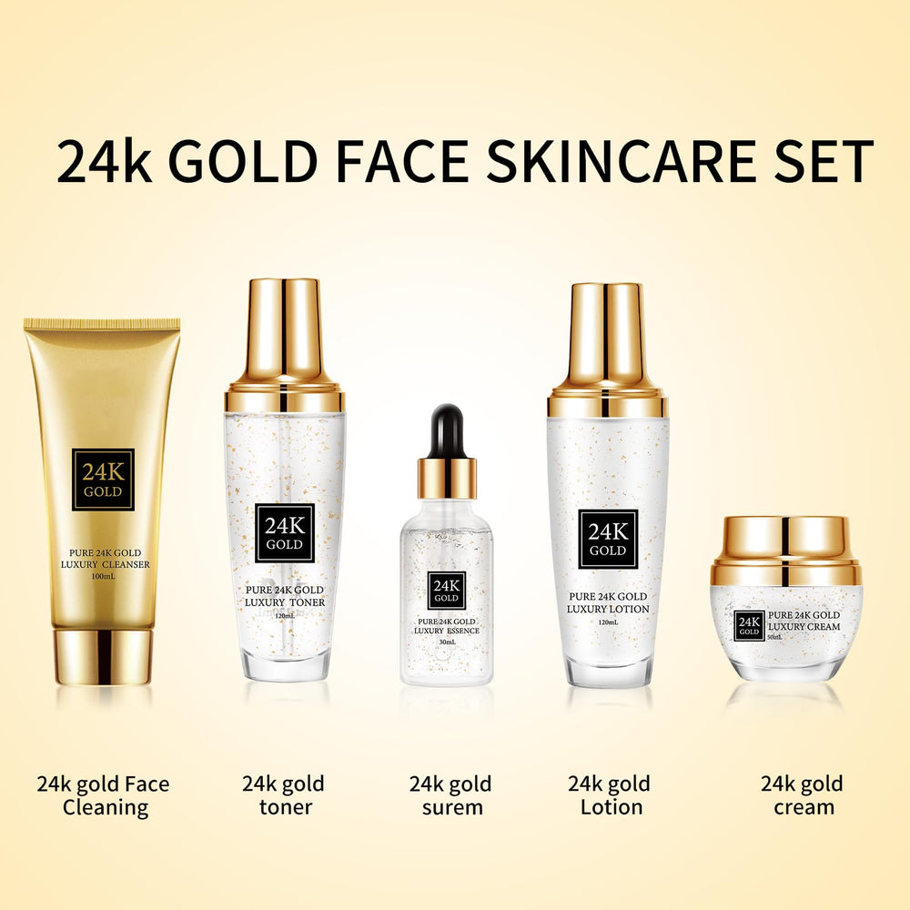 OUPEICHARM 24K Gold Serum 30ml delivers light hydration and smoothness