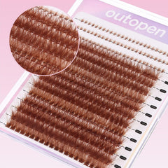 Outopen brown lash clusters bond and seal glue for strong hold