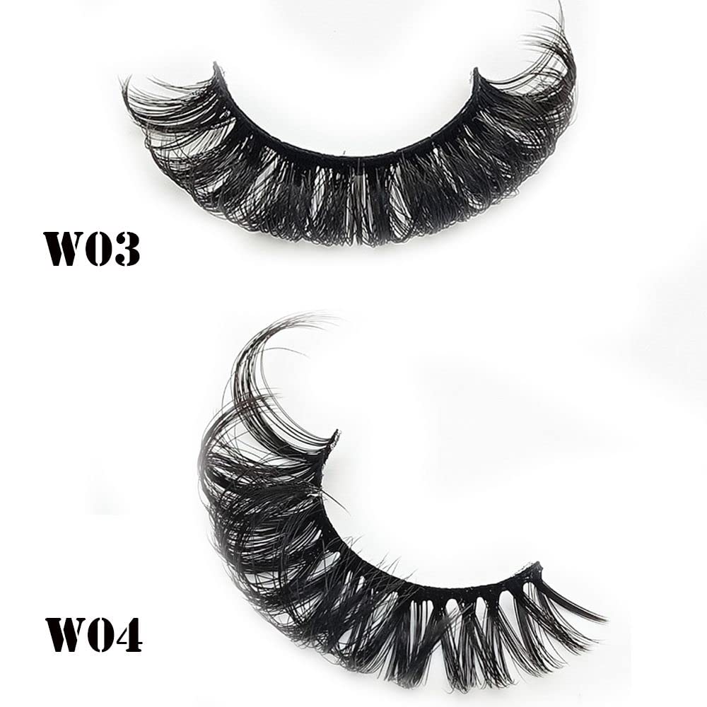 Outopen luxe faux mink texture for fluffy wispy finish.