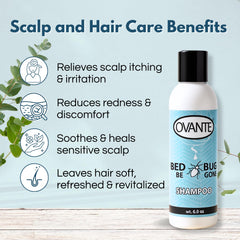 OVANTE BedBug Be Gone pump for easy application on all scalp types.