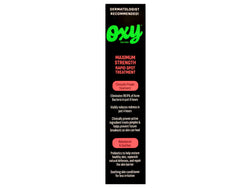 OXY Maximum Action Spot Treatment pack-of-3 display shows value for acne care
