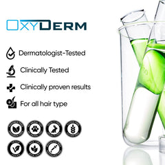 OxyDerm Acne Treatment Pads use-scene with clean, refreshed skin.