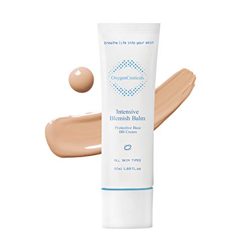 OxygenCeuticals Intensive Blemish Balm bottle cap for precise, mess-free application.