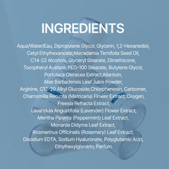 OxygenCeuticals Nutrient Toner being used as a light mask on dry areas.