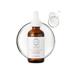 OxygenCeuticals ReGenon Fill LHA bottle closeup highlights gentle exfoliation potential.