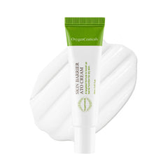 OxygenCeuticals Skin Barrier Ato Cream tube protects and nourishes sensitive skin.