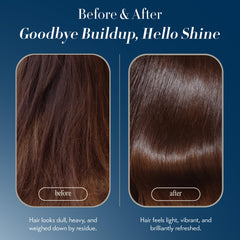 OYA Clarity concept art with amino acids suggests stronger, healthier strands.