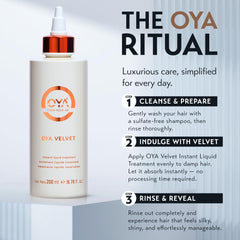 Premium packaging and shelf-ready product presentation for OYA Velvet.