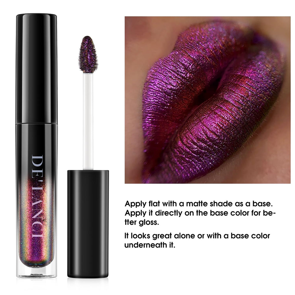 oygcee Chameleon Lipstick talc-free formula is gentle on lips.