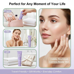 Soft skin after use emphasizes Hydra-Care hydration and comfort.