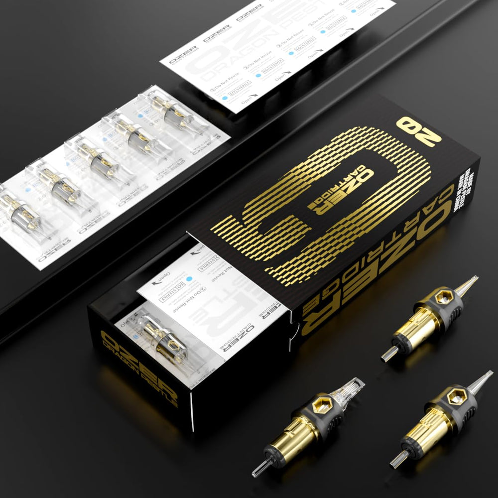 Ozer 1209RM secure needle assembly prevents wobble during use.