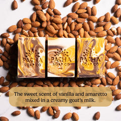 Pacha Soap Co Almond Goat Milk Bar Soap – gift-ready artisanal bar.