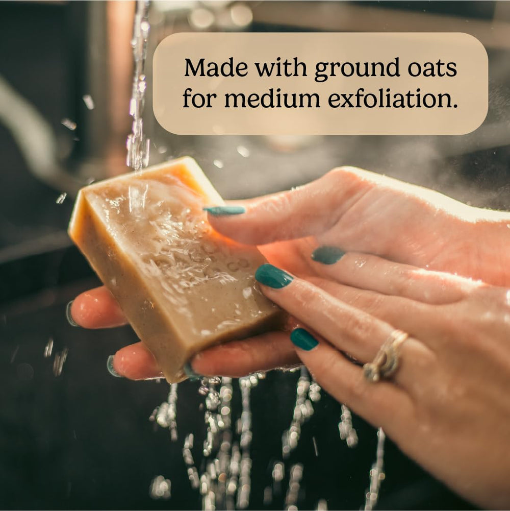 Pacha Soap Co. Earthy Clean Clarifying Charcoal bar for deep cleansing and refreshed feel.