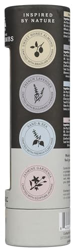 Pacha Soap Co Pacha Peaces Froth Bomb travel-friendly packaging for on-the-go care.