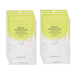 Pacifica dark spot dissolving micropatches applied over a stubborn spot for targeted brightening