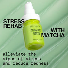 Pacifica Stress Rehab mask niacinamide focus calms redness and balances skin.