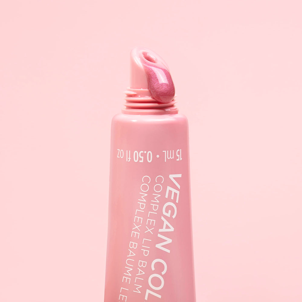 Pacifica Vegan Collagen pink tint enhances natural lip tone softly