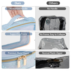 PACKISM durable 0.5mm PVC with reinforced binding for resilience