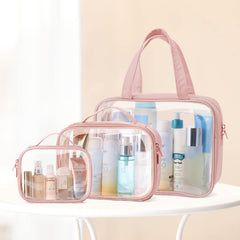 Packism transparent side-view shows items at a glance for quick packing.