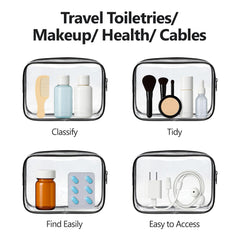 PACKISM travel quart-size bag fits 3-1-1 liquids in carry-on