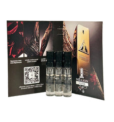 Paco Rabanne 1 Million Elixir Intense travel packaging showcasing a three-vial set