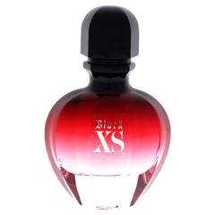Paco Rabanne Black XS logo detail adds edgy sophistication.