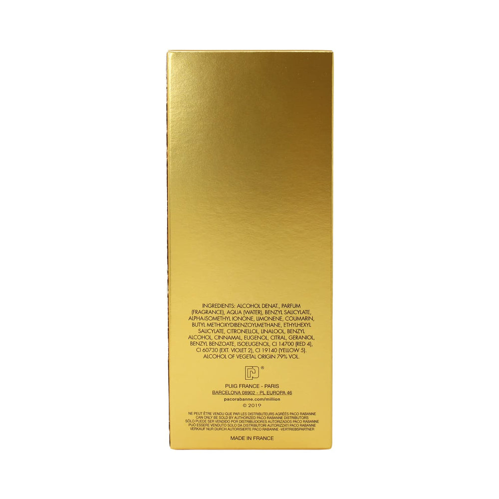 Paco Rabanne One Million packaging for premium gifting experience