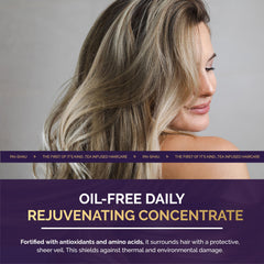 Pai-Shau Biphasic Infusion binary technology delivers nutrients deep into the hair.
