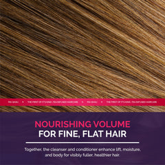 Pai-Shau Opulent Volume shampoo bottle with cap open, ideal for easy daily use.