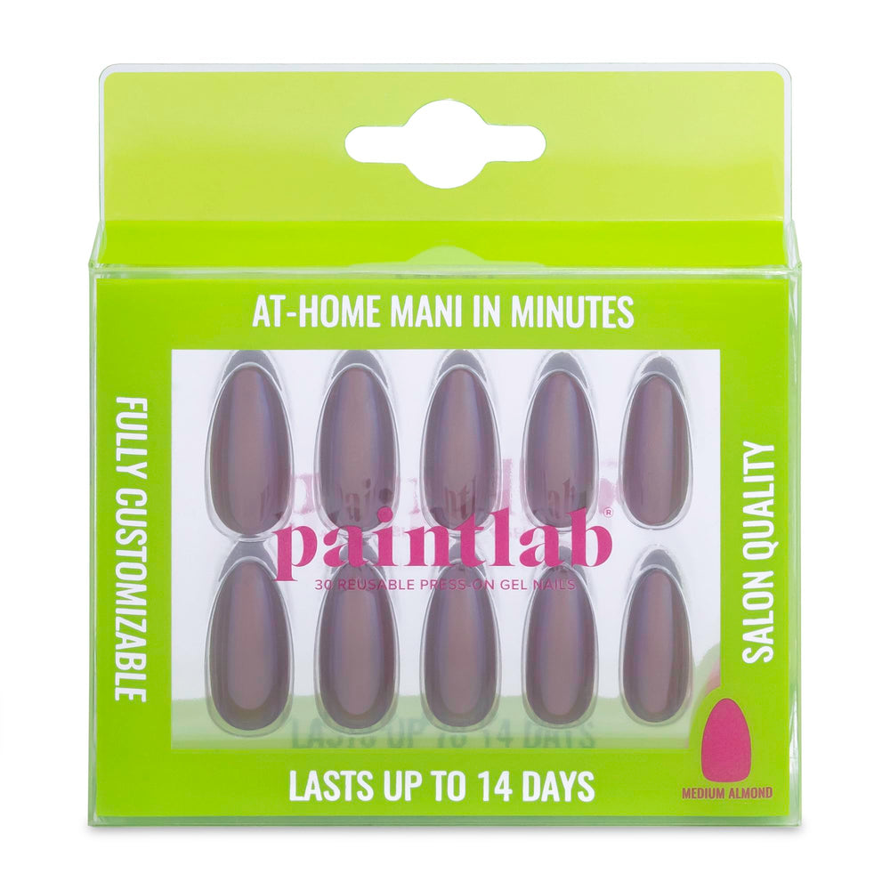 PaintLab Nail glue set with file and prep pad supports easy removal and reuse