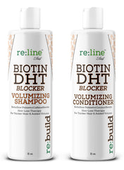 Paisle Botanics volumizing shampoo bottle closeup for fuller-looking hair.
