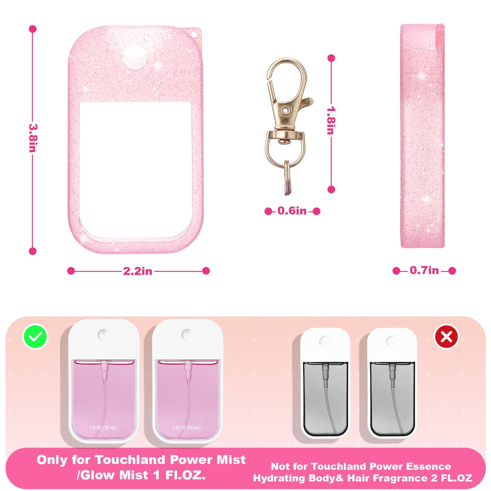 Palksky HandCase with keychain clip keeps sanitizer within reach.