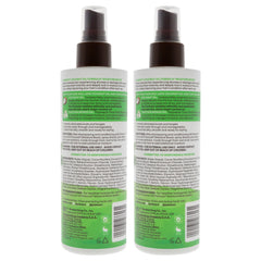 Palmers coconut oil leave-in conditioner pack showing two 8.5 oz bottles for easy styling.