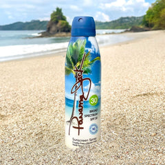 Panama Jack Explorer Duo orange creamsicle scent spray for a tropical, refreshing feel.