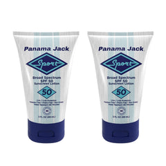 Panama Jack sunscreen on outdoor adventure scenario showing broad protection