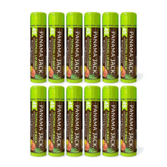 Panama Jack Dreamsicle lip balm application demonstrating smooth glide with SPF 45