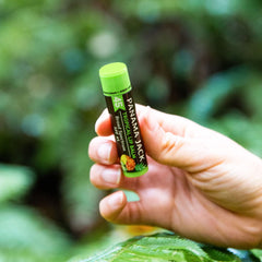 Panama Jack Dreamsicle lip balm dispensing knob close-up for easy use