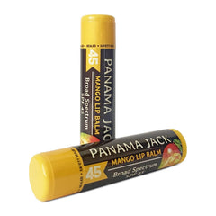 Lips hydrated after applying Panama Jack lip balm