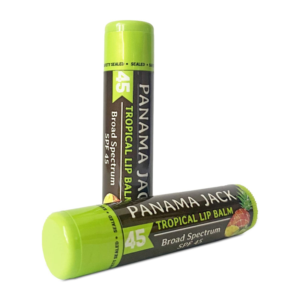 Panama Jack lip balm in use highlighting lip protection on the go