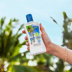 Panama Jack Sunscreen Suntan Lotion label shows SPF 30 and broad spectrum protection.