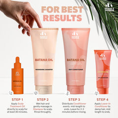 Panda's Promise in-shower routine image demonstrates easy application.