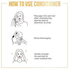 Pantene 8-ounce bottle product shot for daily sulfate-free conditioning.