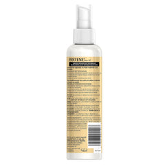 Close-up of Pantene Pro-V Silkening Detangler packaging showing the 8.50 oz bottle.
