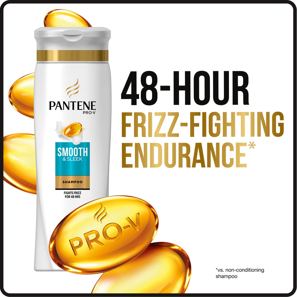 Pantene Pro-Vitamins with Moroccan Argan Oil nourish hair.