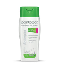 Pantovigar Growth Shampoo scalp massage encourages a refreshing scalp ritual for nourished roots.