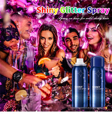PAQIMAN glitter spray on skin delivers instant shimmer for stage performances.
