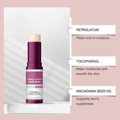 PAQIMAN Cemenrete calcium multi balm for lips with nourishing hydration and plumpness
