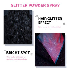 PAQIMAN festival glitter gel dries quickly for comfortable wear.